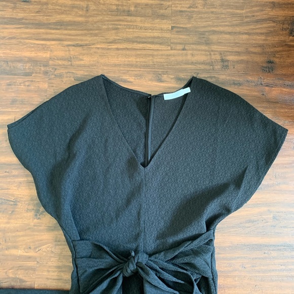 Black Midi Jumpsuit Sz small - Picture 3 of 4
